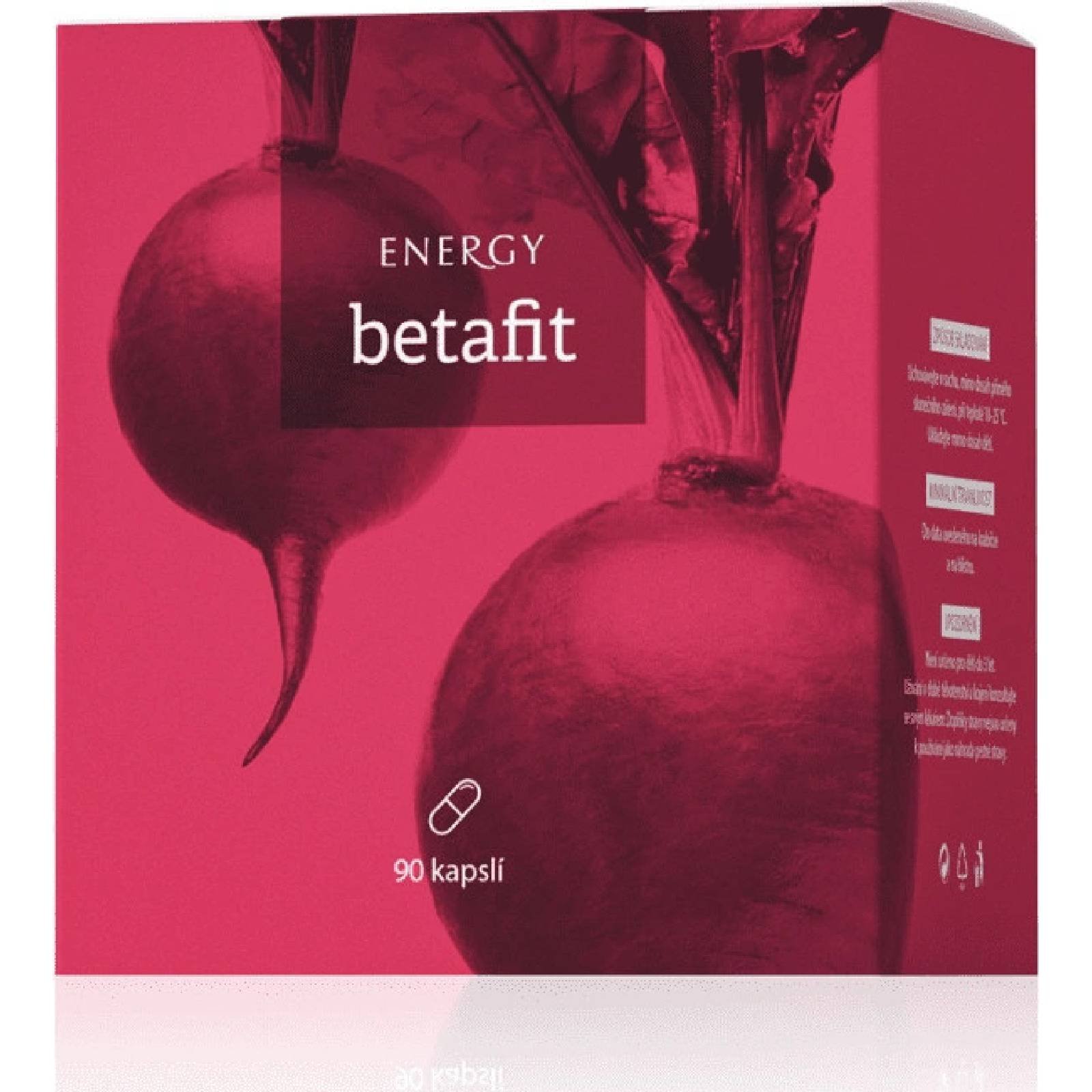 Energy Betafit 90 kapslí